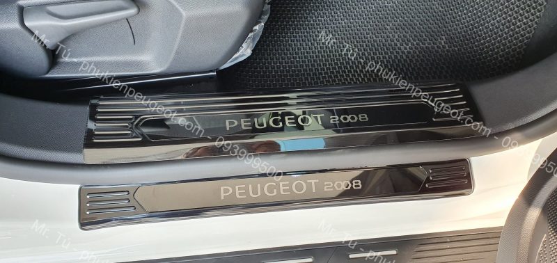 Nẹp bậc Peugeot 2008 titan đen