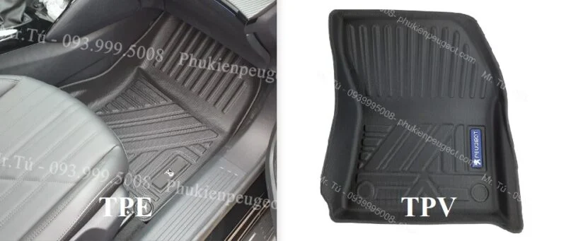 thảm nhựa TPV cho xe Peugeot