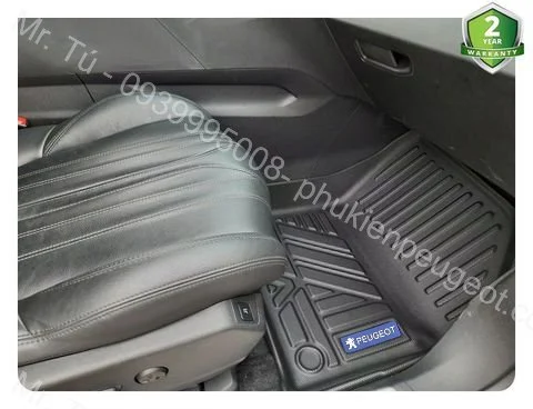 Thảm lót sàn Peugeot 5008 nhựa TPV 