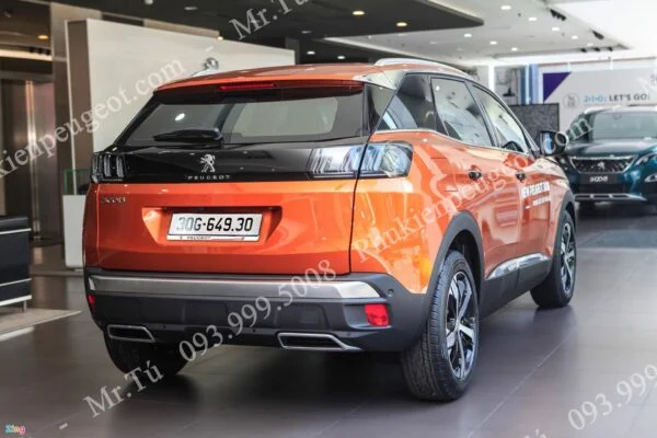 Khung biển số châu Âu xe Peugeot 