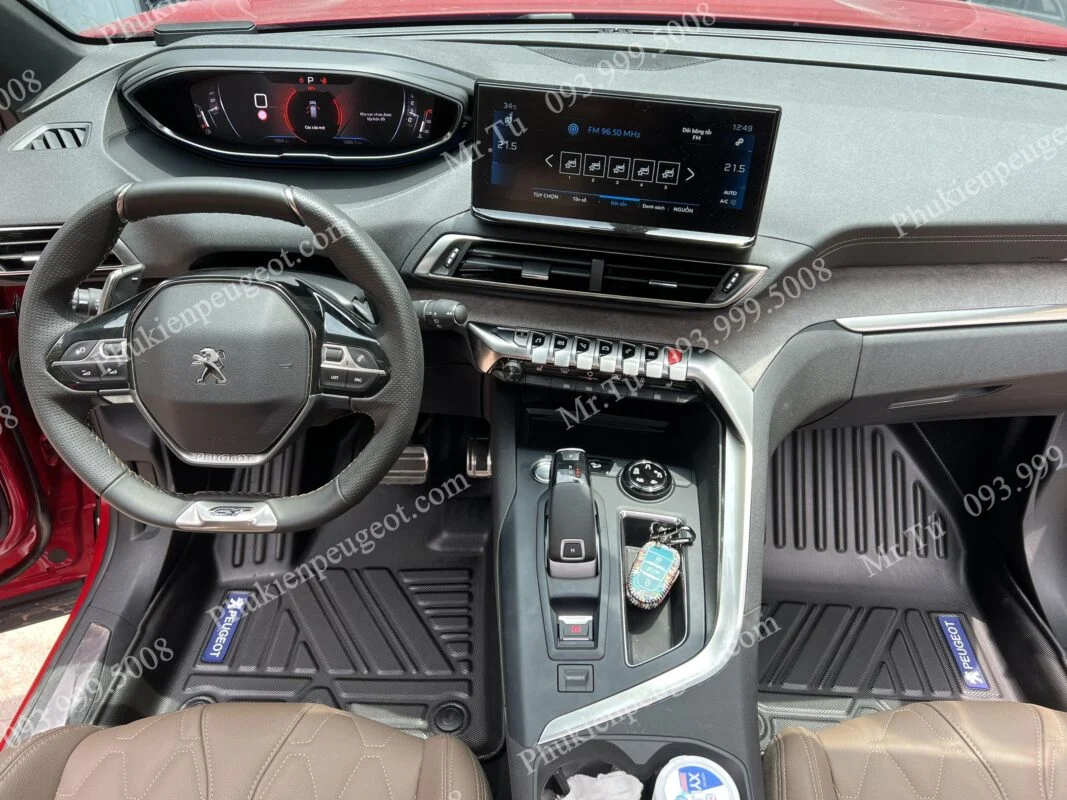 Thảm sàn nhựa TPV xe Peugeot 3008 GT