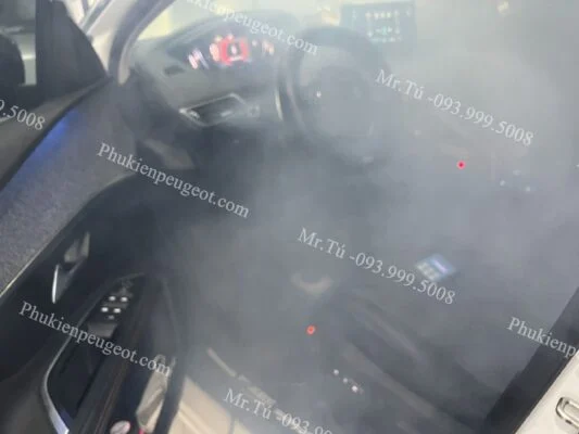 Khử mùi diệt khuẩn nội thất xe Peugeot