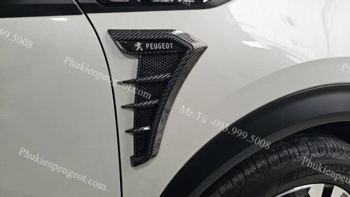 Phụ kiện vân carbon xe Peugeot 2008