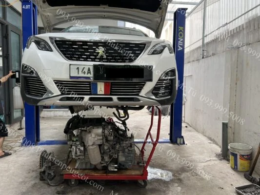 Đại tu động cơ xe Peugeot 3008 từ Quảng Ninh