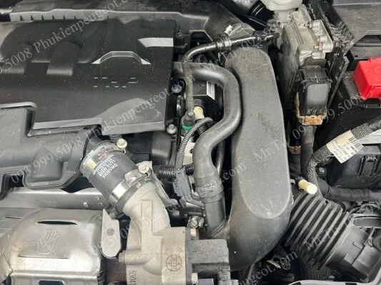 Ống gió vào turbo xe Peugeot