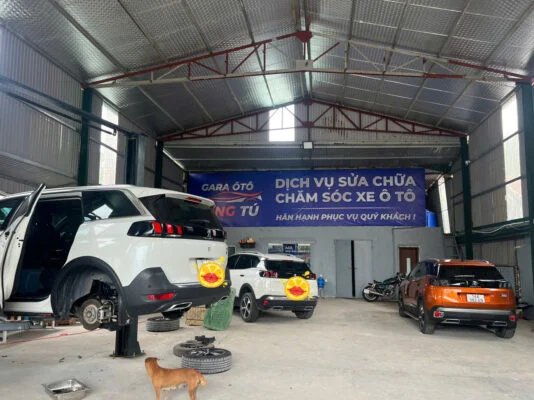 Thay má phanh trước xe Peugeot 3008