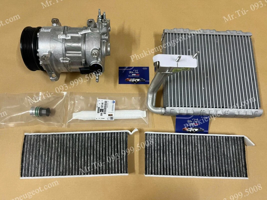 phụ tùng điều hoà xe Peugeot 3008 tại Hà Nội