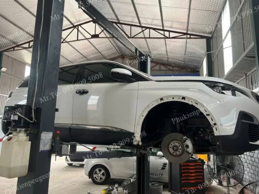 sơn gầm xe Peugeot